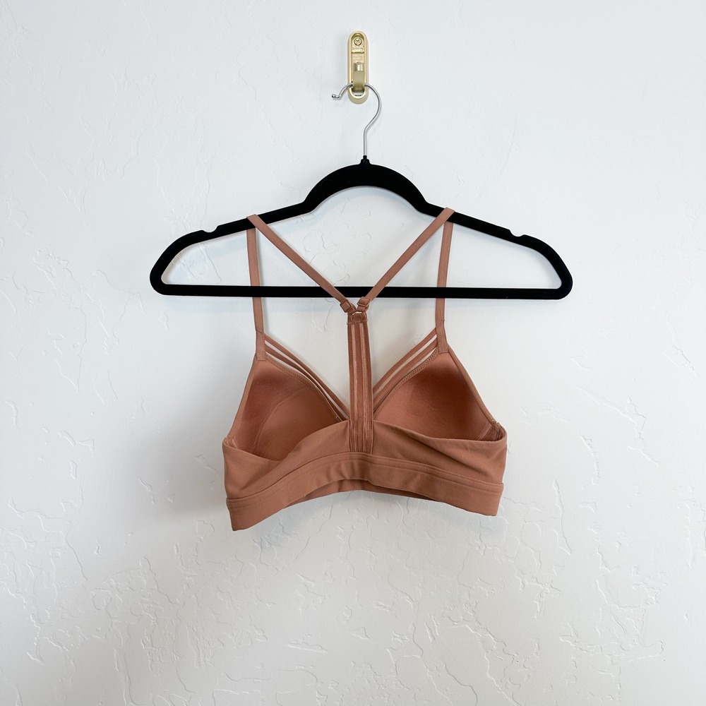 Athleta | Everyday T Back Bra in Powervita A–C, Mocha Clay Brown - Picture 3 of 5
